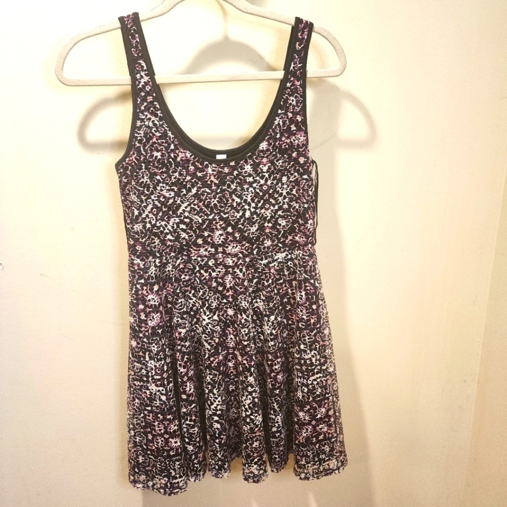 AEROPOSTALE Fit and Flare Floral sleeveless short dress size M